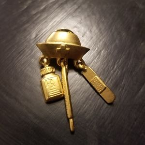 Vintage Lapel Pin signed JJ Jonette